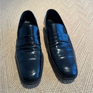 Men’s Salvatore Ferragamo black loafers